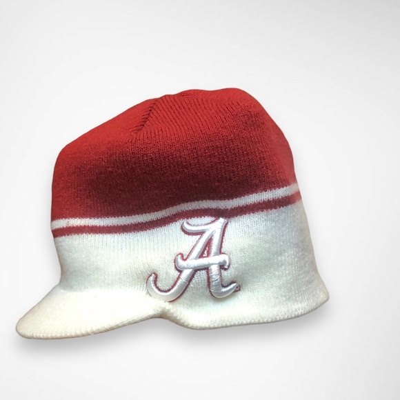 Vintage University Of Alabama Billed Knit Beanie Hat - Picture 1 of 7